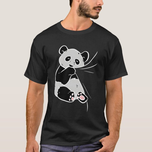 Camiseta Panda Bear Quem Ama O Animal Pandas (Frente)