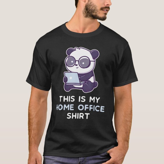 Camiseta Panda Bear Team Homework Outfit This Is My Home Of (Frente)