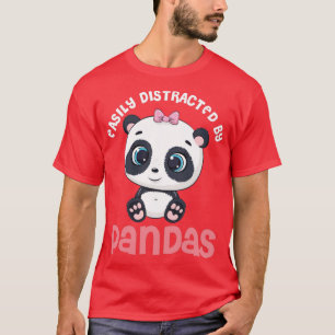Camiseta Panda Bear Zoo Keeper Amante de os animais Panda