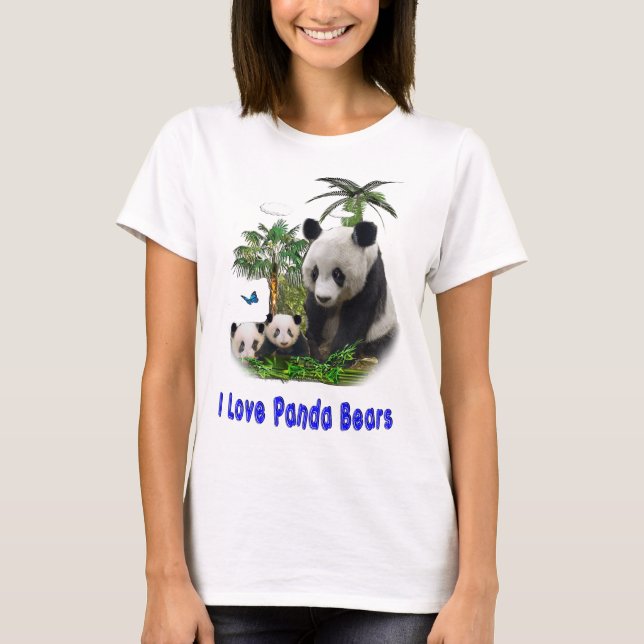 Camiseta Panda Bears (Frente)