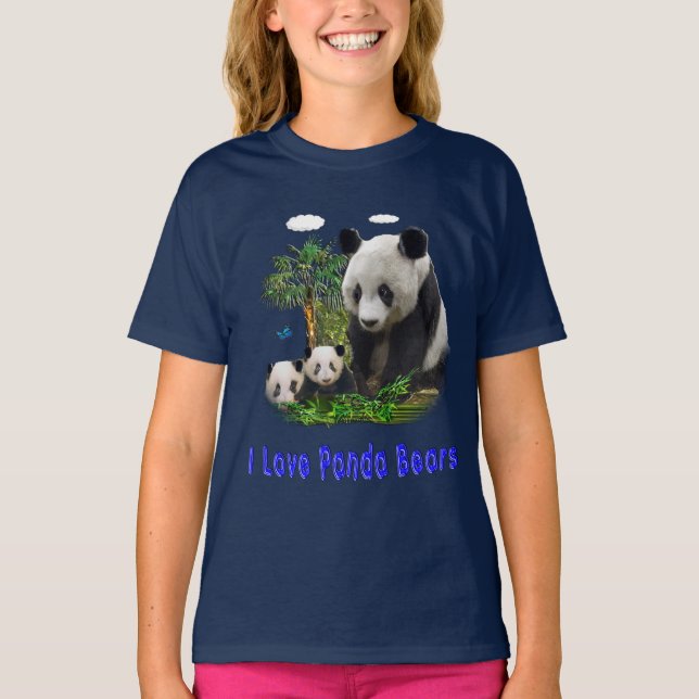Camiseta Panda Bears (Frente)