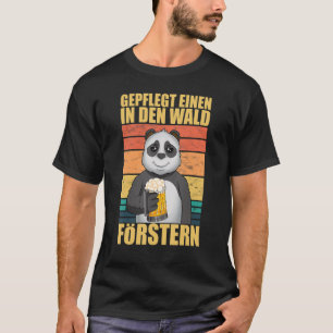 Camiseta Panda bem cuidada por Einen em Den Wald Forstern S