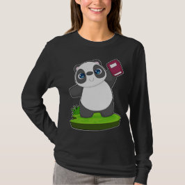 Camiseta Panda Book