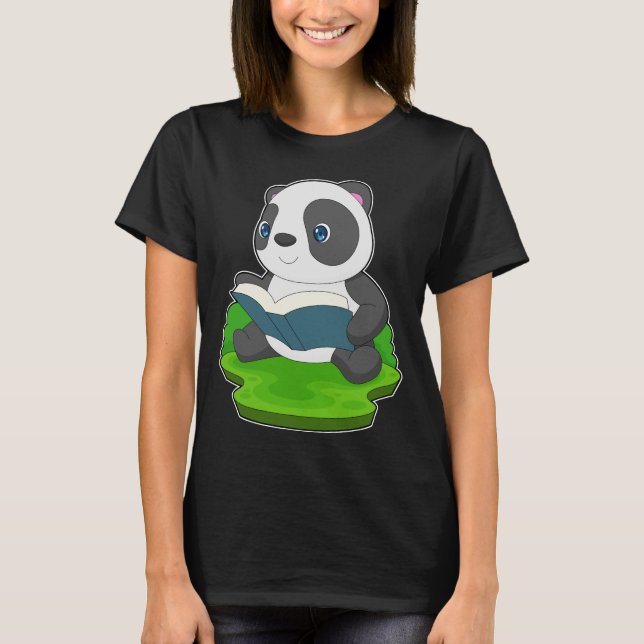 Camiseta Panda Book (Frente)
