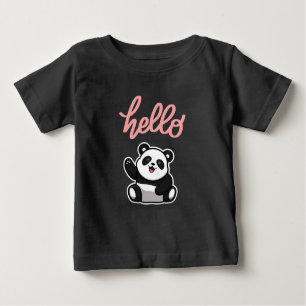 Camiseta Panda branca