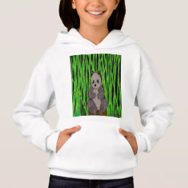 Camiseta Panda (branco) - Moletom de Menina