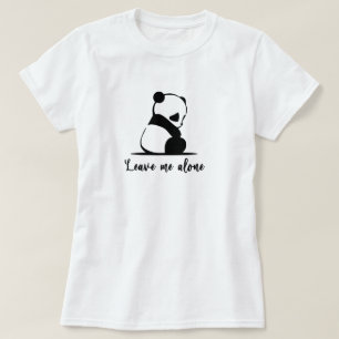 Camiseta Panda Camiseta Gigante Panda Triste Camis