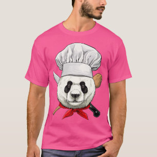 Camiseta Panda Chef Wildlife Panda Bear Animal, Cozinhar Lo