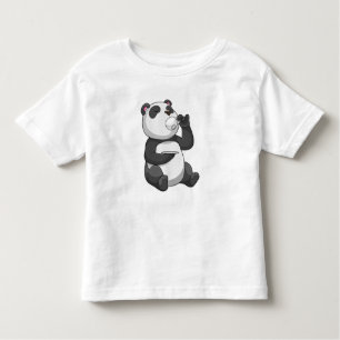 Camiseta Panda com a Taça Tea