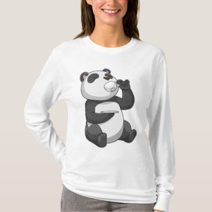 Camiseta Panda com a Taça Tea
