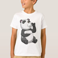 Panda com a Taça Tea