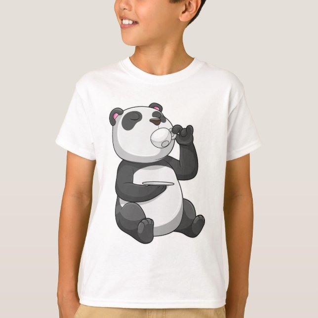 Camiseta Panda com a Taça Tea (Frente)