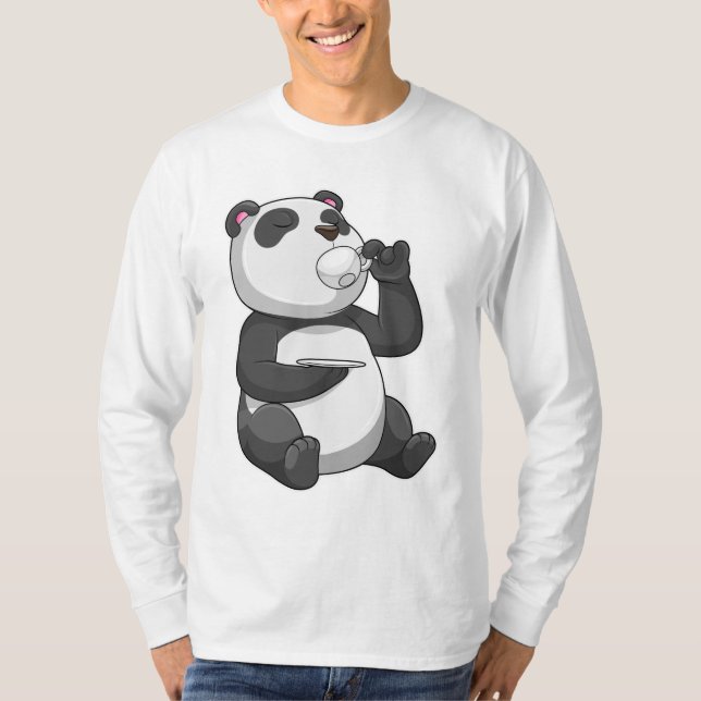 Camiseta Panda com a Taça Tea (Frente)