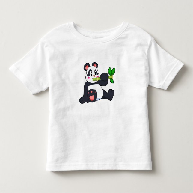 Camiseta Panda com Bamboo (Frente)