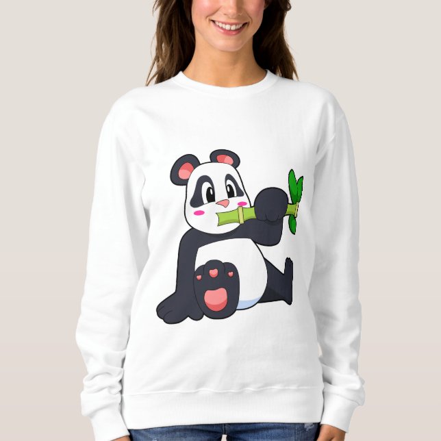 Camiseta Panda com Bamboo (Frente)
