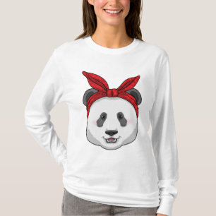 Camiseta Panda com Bandana