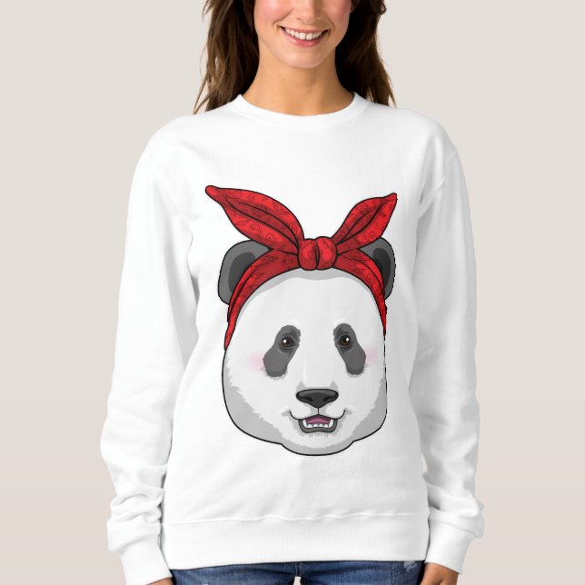 Camiseta Panda com Bandana (Frente)