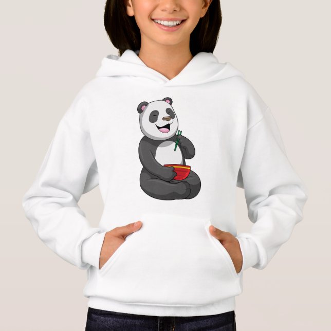 Camiseta Panda com Bowl Ramen (Frente)