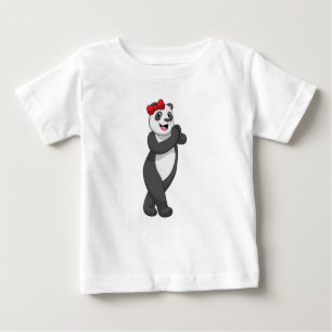 Camiseta Panda com Faixa de Opções
