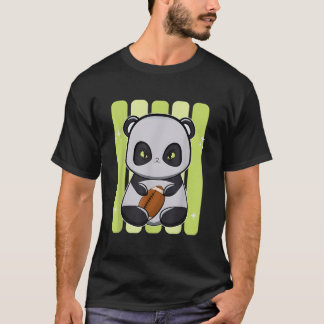 Camiseta Panda Com Futebol