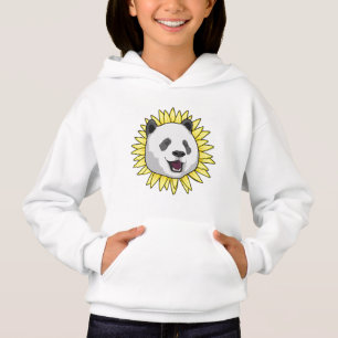 Camiseta Panda com girassol