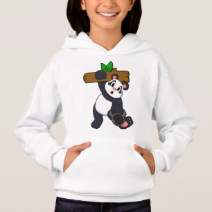Camiseta Panda com madeira no treino da Força