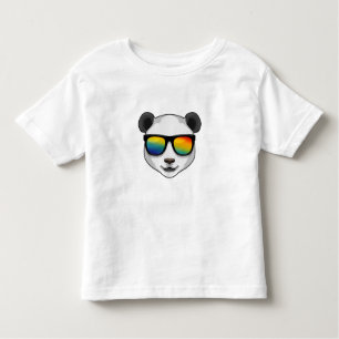 Camiseta Panda com óculos de sol