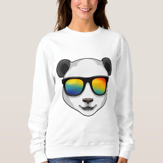 Camiseta Panda com óculos de sol (Frente)