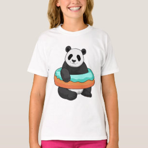 Camiseta Panda com Rosquinha