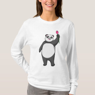 Camiseta Panda com Tulip