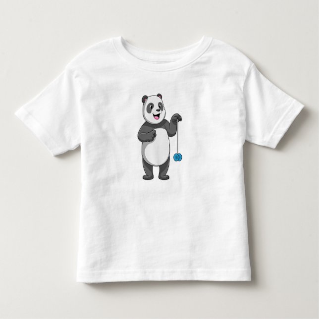 Camiseta Panda com Yo-yo (Frente)