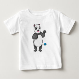 Camiseta Panda com Yo-yo