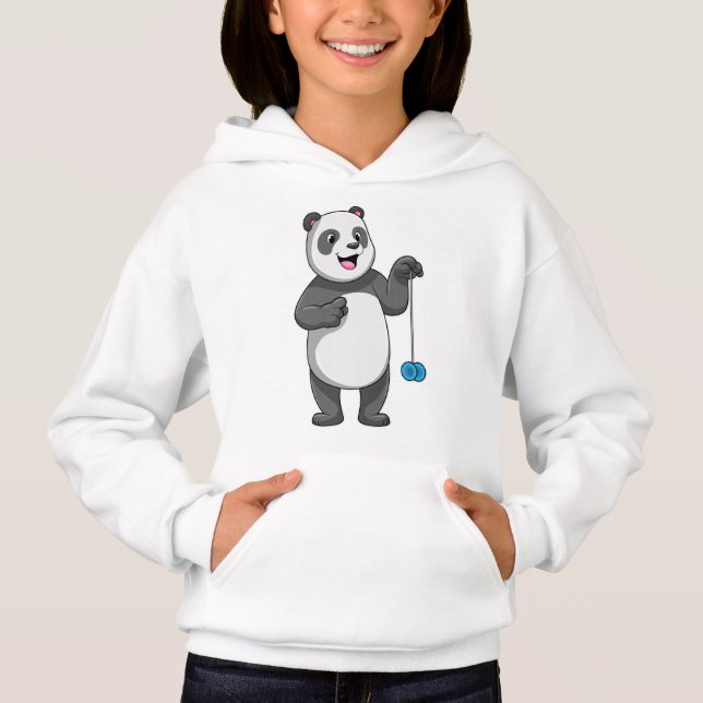 Camiseta Panda com Yo-yo (Frente)