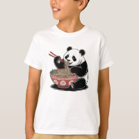 Panda comendo marinheiros japonês estilo ukiyo-e r
