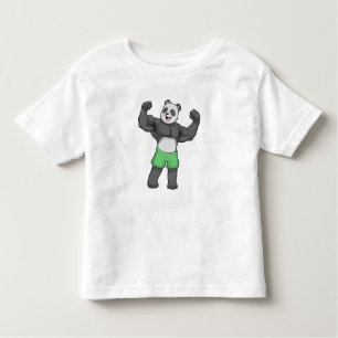 Camiseta Panda como construtor de bases em Bodybuilding