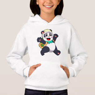 Camiseta Panda como Estudante
