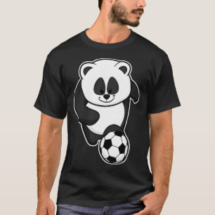 Camiseta Panda como jogador de Futebol