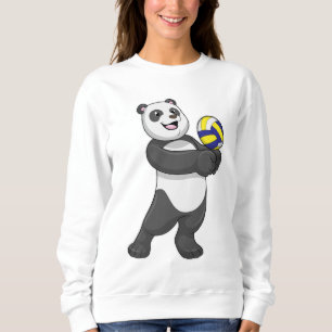 Camiseta Panda como jogador de voleibol