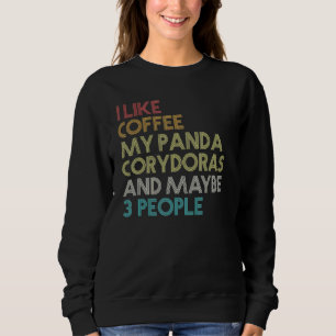 Camiseta Panda Corydoras Catfish Aquarium Fish Café Vinta
