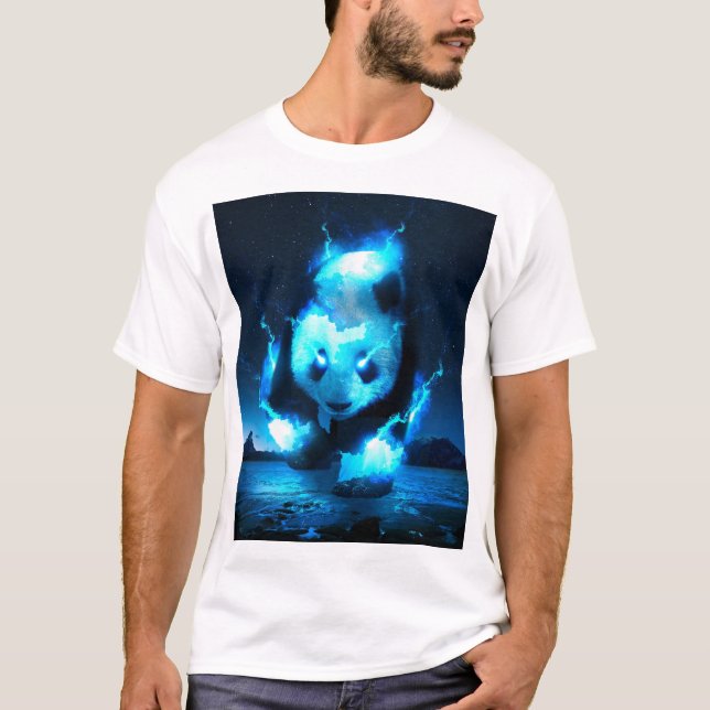 Camiseta Panda Cósmico (Frente)