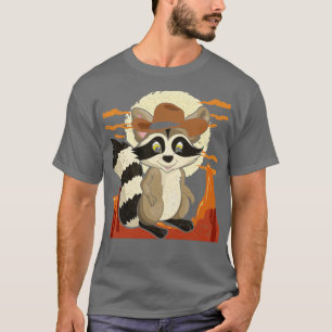 Camiseta Panda Cowboy Hata Florestal Racco