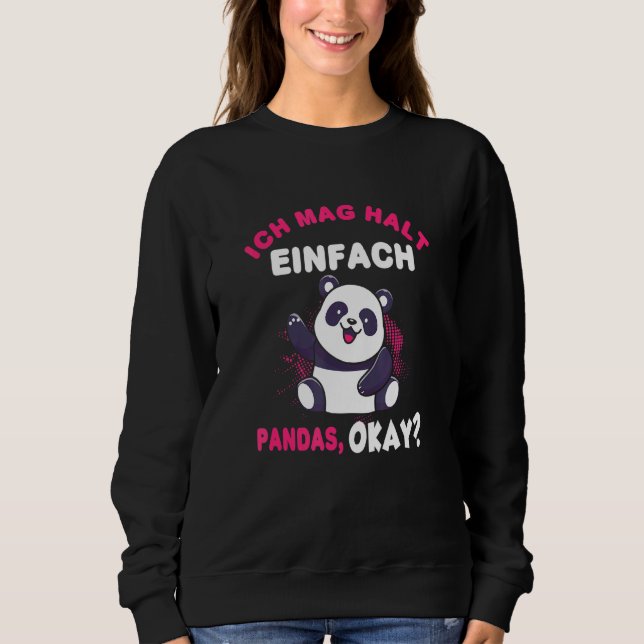 Camiseta Panda Cute Panda Bear (Frente)