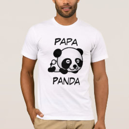 Camiseta Panda da papá