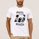 Camiseta Panda da papá (Frente)