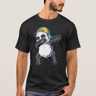 Camiseta Panda Dabbing - Animal Fofinho Engraçado Urso Pand