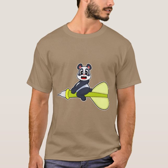 Camiseta Panda Darts Dart (Frente)