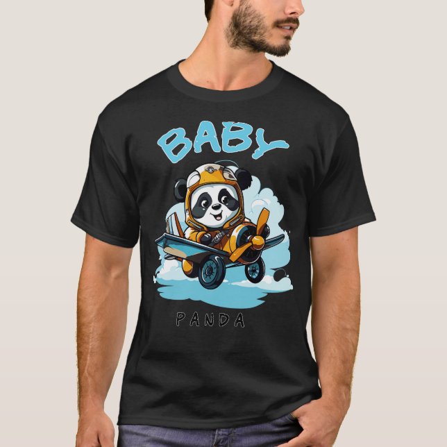 Camiseta Panda de Bebê (Frente)