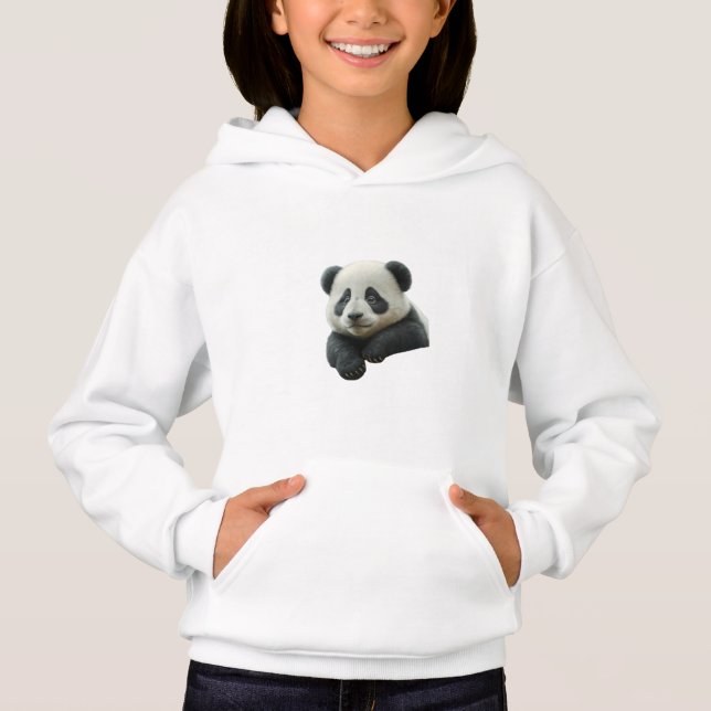 Camiseta panda de bebê fofo e fofinho (Frente)