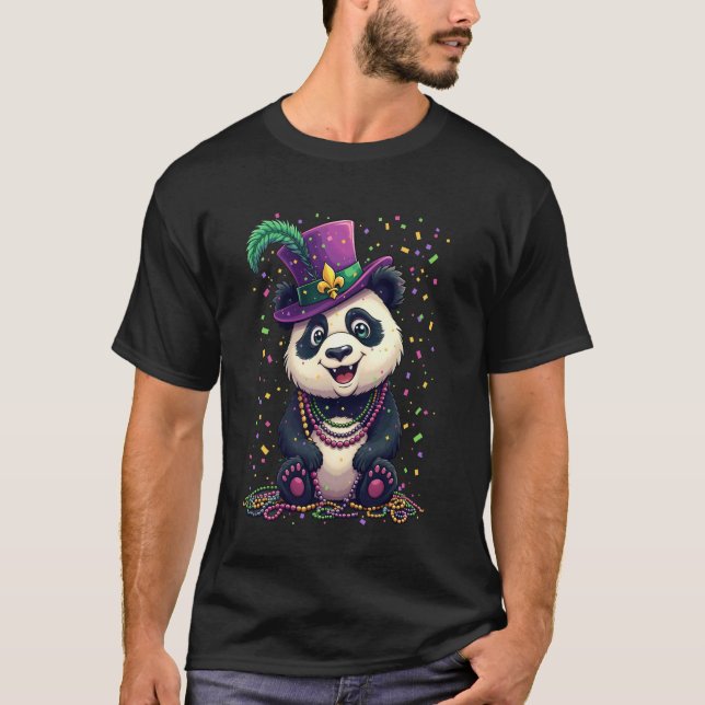 Camiseta Panda de Carnaval (Frente)