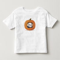 Panda de Halloween de Abóbora Fofa